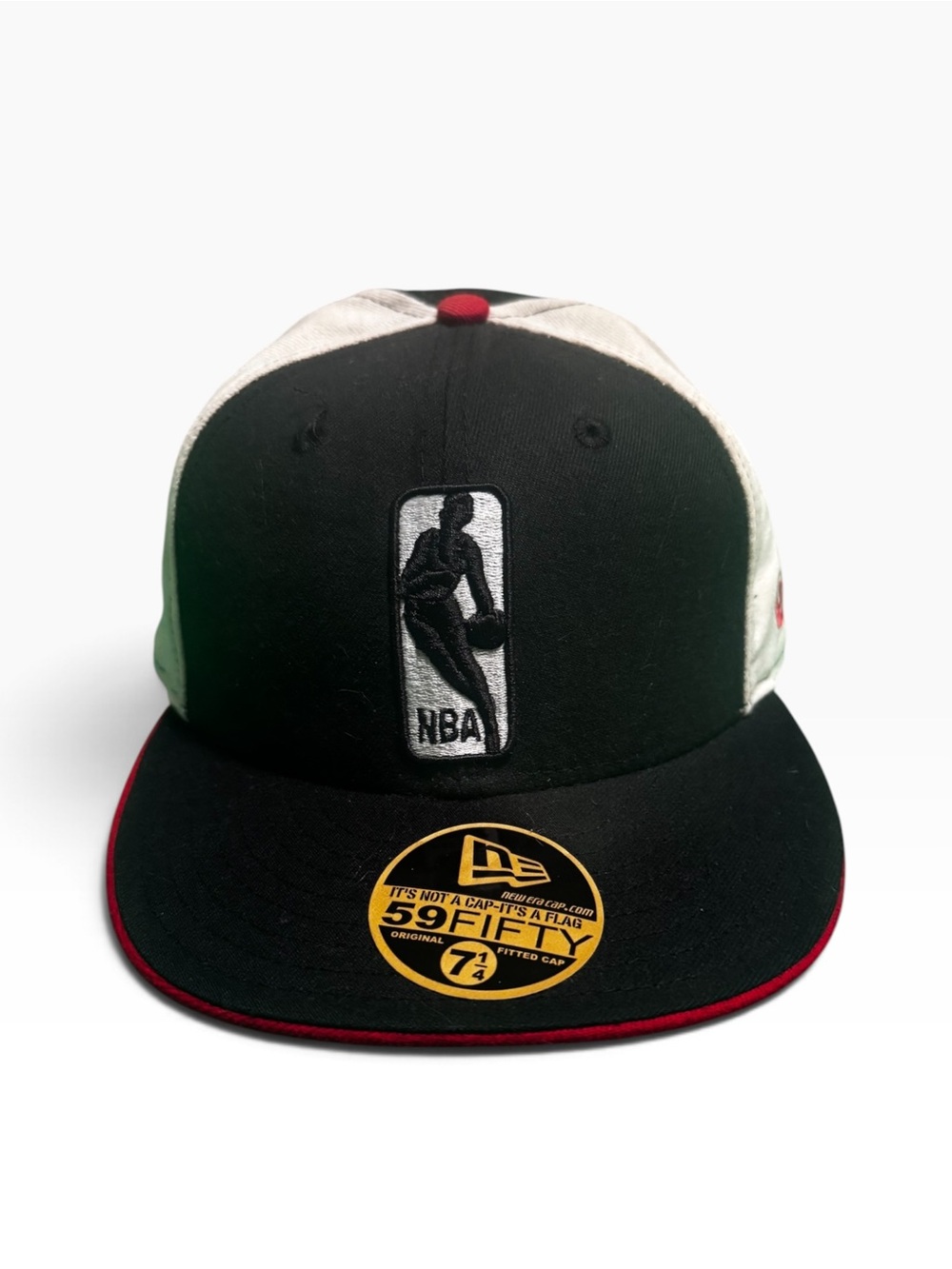 New Era trailblazers NBA Black, White & Red 59FIFTY Fitted Hat
